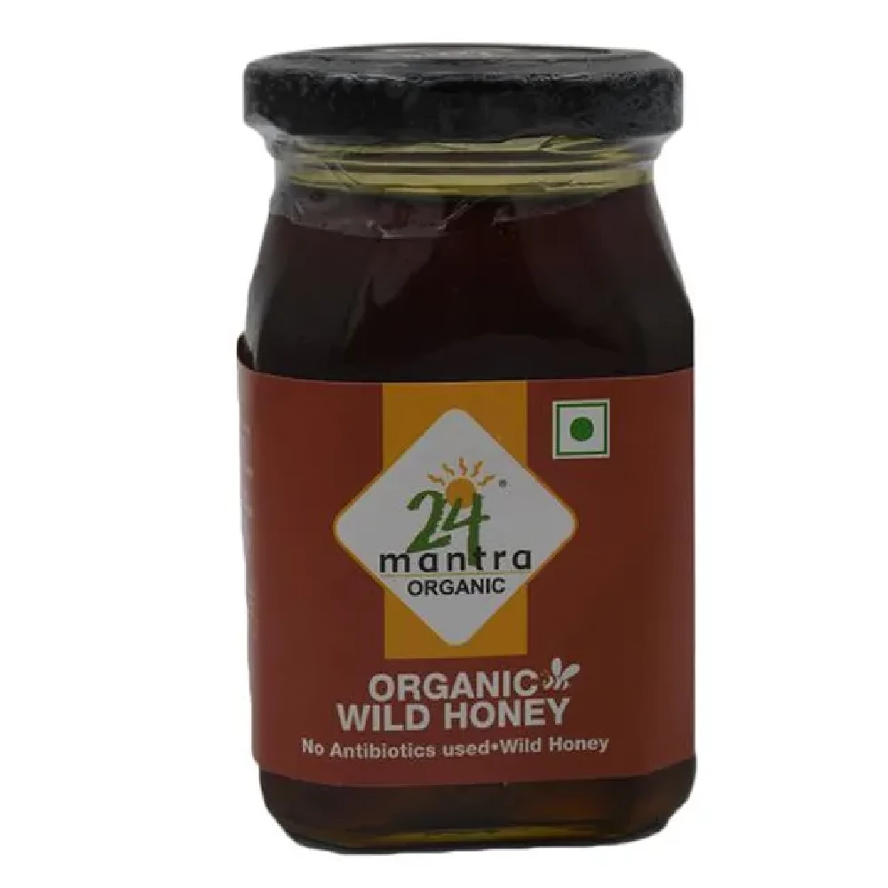 24 Mantra Organic Himalayan Multiflower Honey, 250 g-1.webp